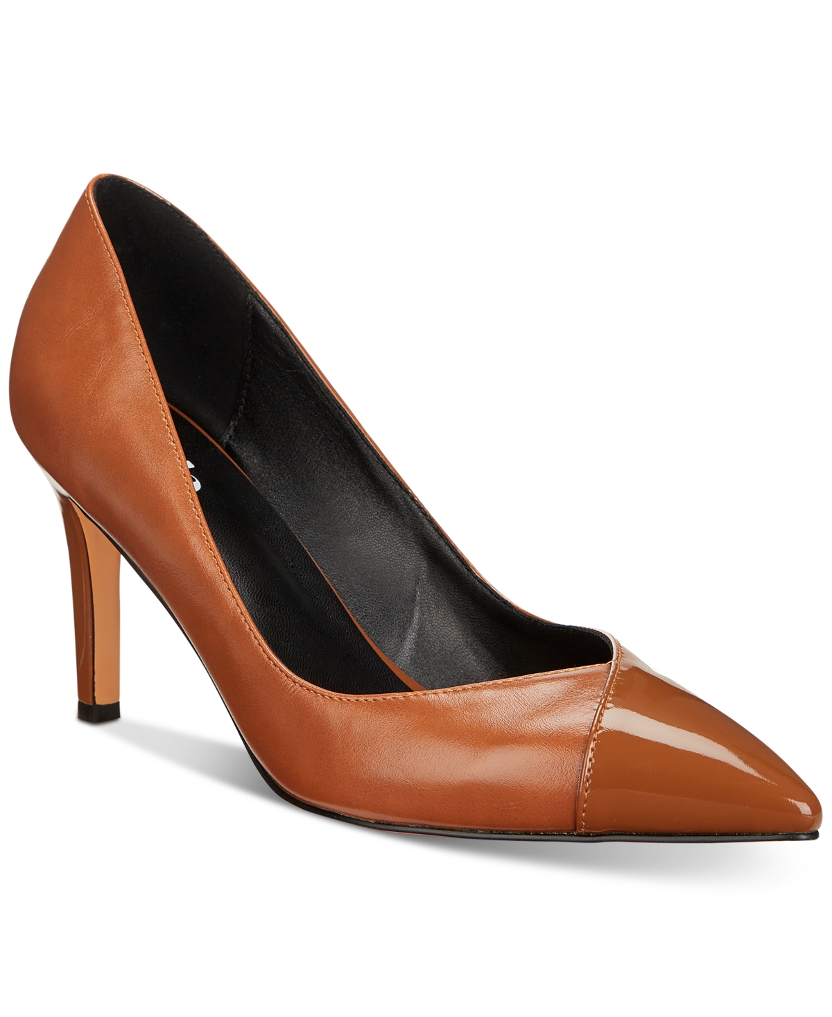 Vaila Shoes Women's Michelle Slip-on Pointed-toe Pumps-extended Sizes 9-14 In Coffee