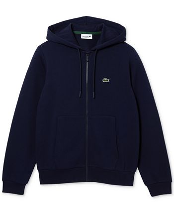 Men s Classic Fit Long Sleeve Crocodile Logo Hoodie