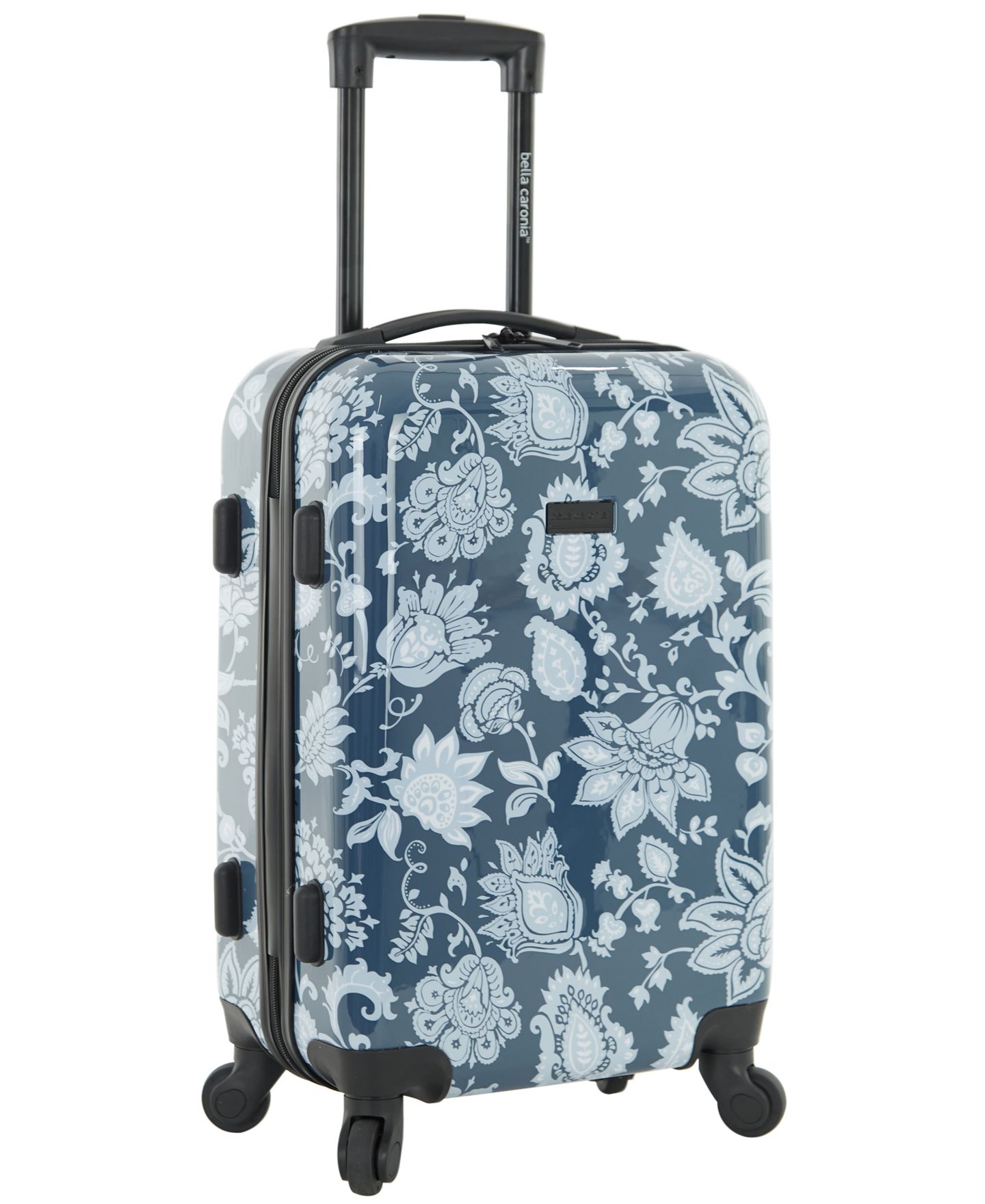 Чемоданы Bella Caronia 3 Piece Rolling Hardside Luggage Set with 4 Wheel Spinners, цвет: Королевский синий — фото 6