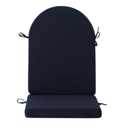 Outdoor Patio Shell-back Adirondack Dining Chair All Weather