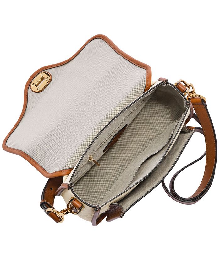 Fossil Heritage Top Handle Leather Crossbody Bag Macy's