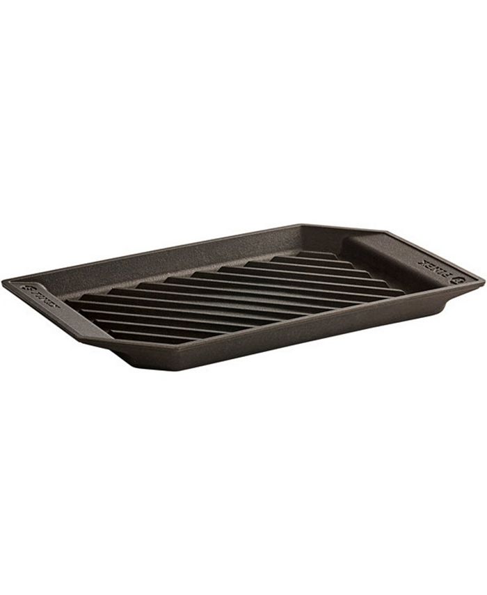 Lodge 15.5 x 10.5 Cast Iron Baking Pan and Accessories 