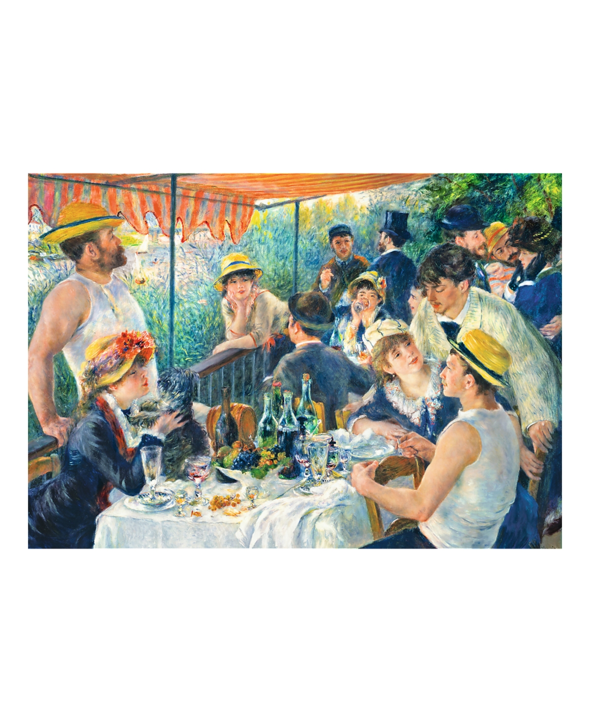 Trefl Red Art Collection 1000 Piece Puzzle- Luncheon Of The Boating Party Or Bridgeman In Multi