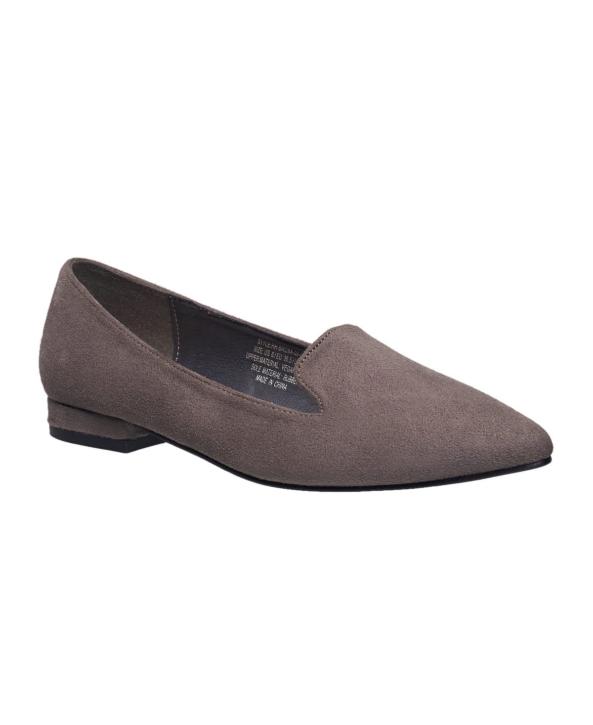 Shop H Halston Women's Barcelona Slip On Loafers In Gray