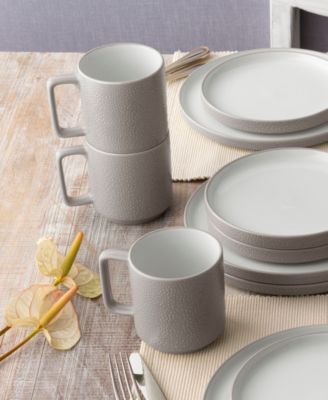 Colortex Stone Stax Mugs, Set of 4