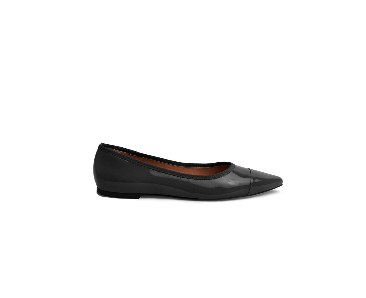 Rebecca Allen The Skim Flat In Black