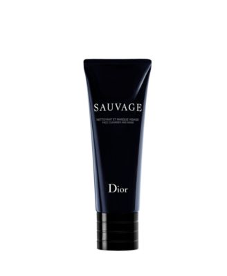 Men's Sauvage Face Cleanser & Mask, 4 oz., Created for Macy's