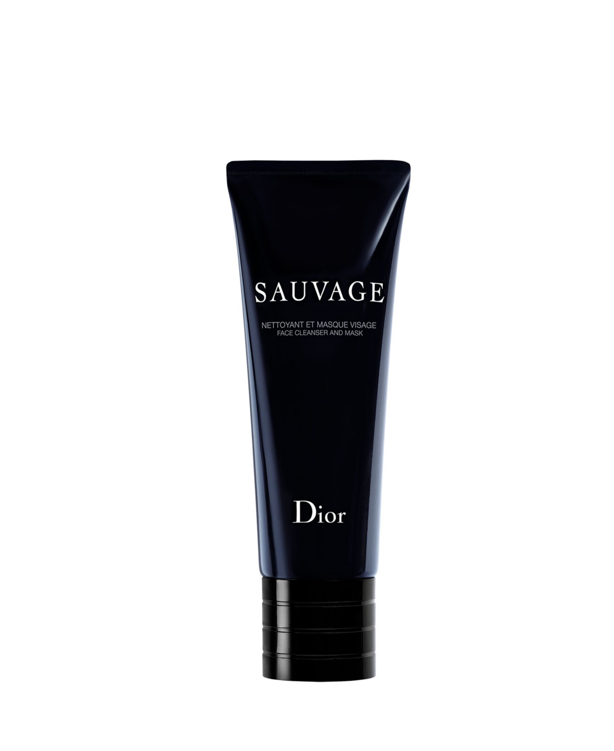 DIOR MEN'S SAUVAGE FACE CLEANSER & MASK, 4 OZ., CREATED FOR MACY'S