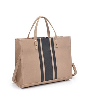 Moda Luxe Zaria Tote Bag - Natural