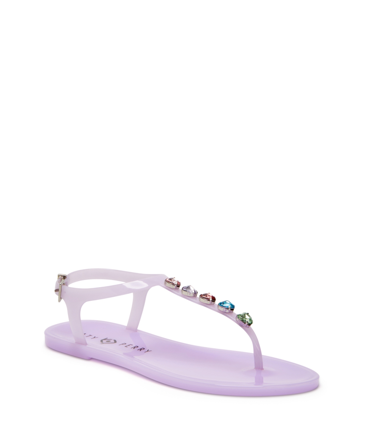 Shop Katy Perry Women's The Geli Stud Buckle Sandals In Digitial Lavender