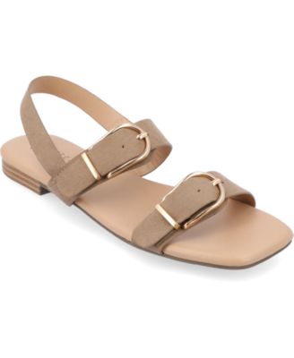 Women's Twylah Double Buckle Flat Sandals