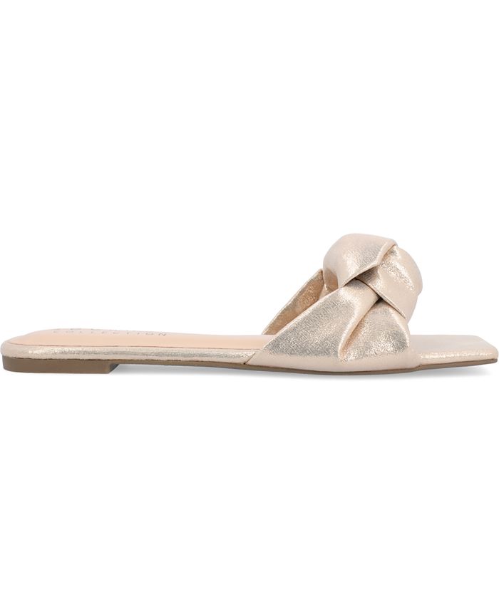 Journee Collection Women's Dianah Knotted Sandals - Macy's