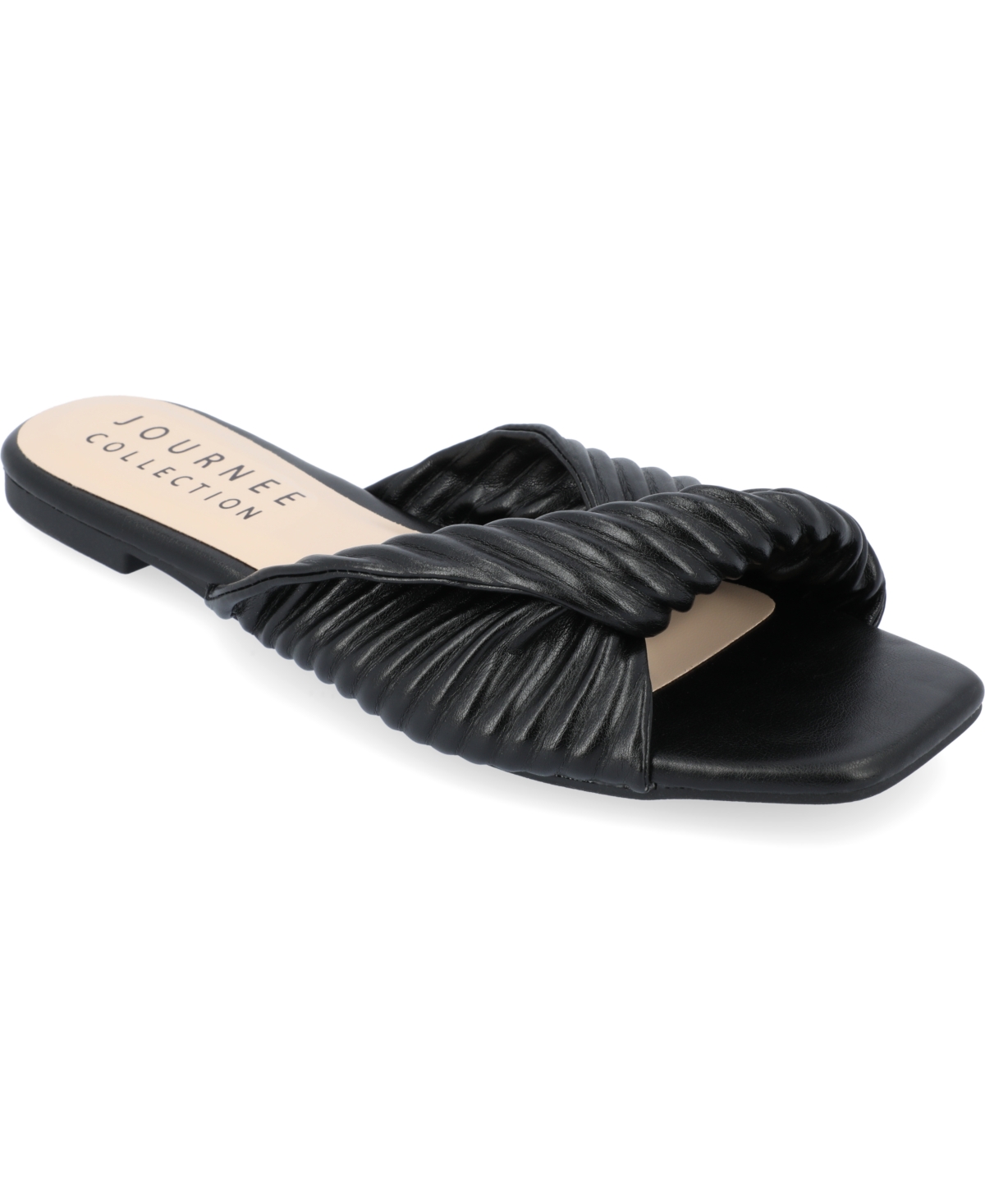 Journee Collection Collection Women's Tru Comfort Foam Emalynn Sandals In Black