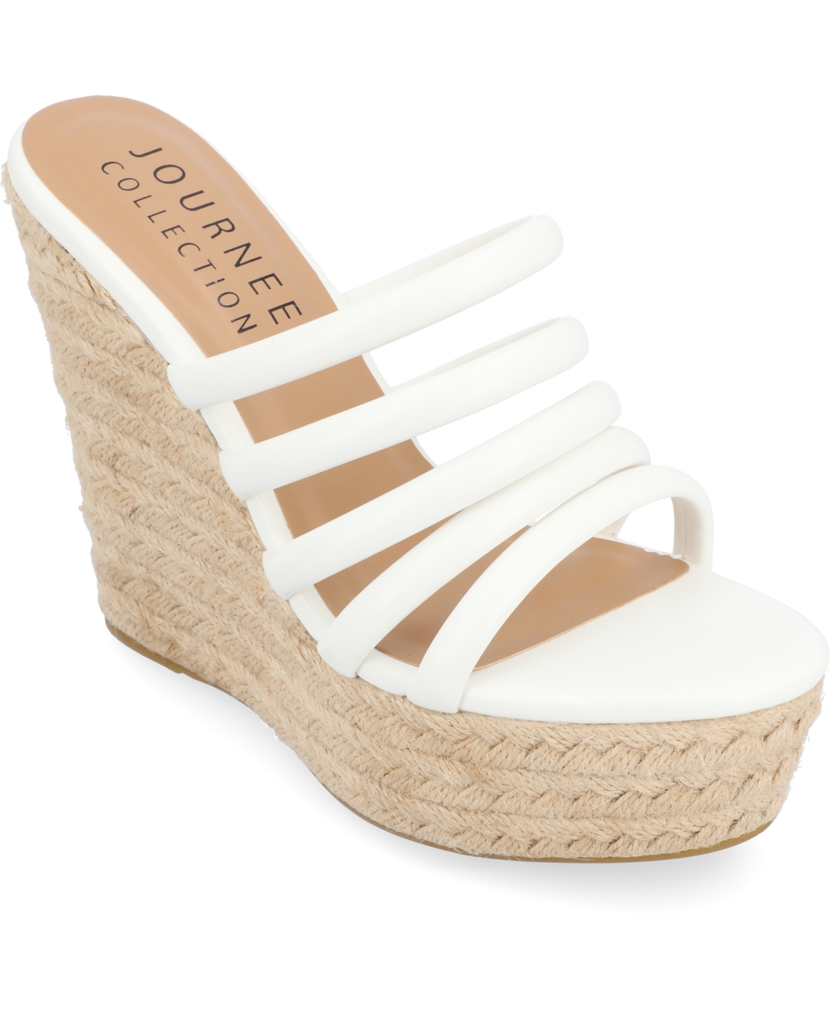Women's Cynthie Platform Wedge Sandals - White