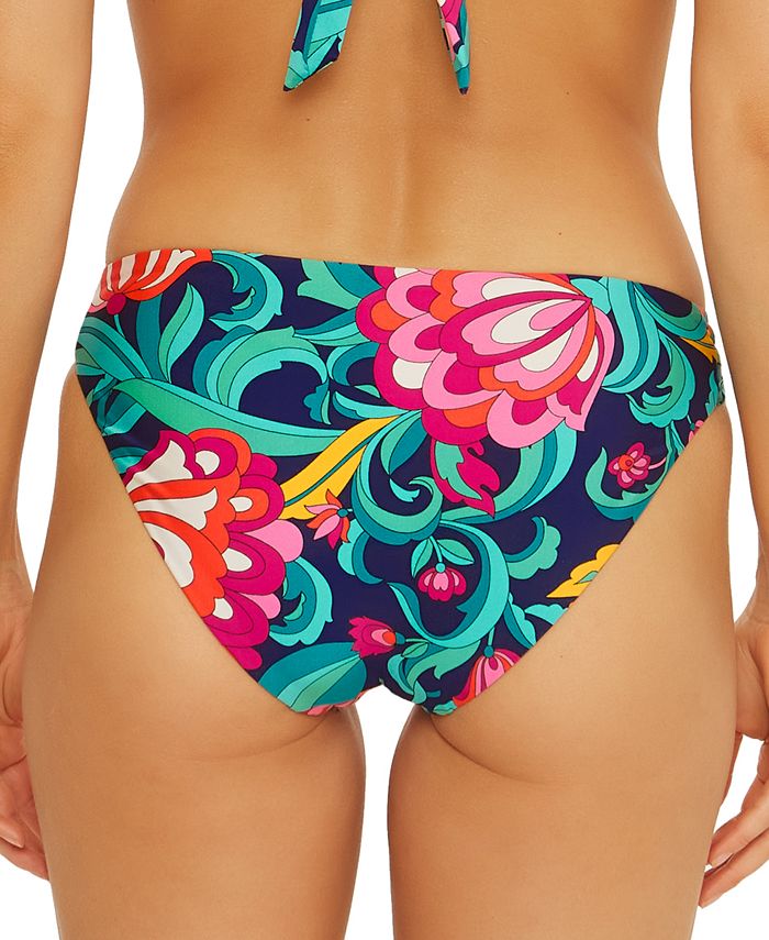 Trina Turk Women's India Garden Hardware Hipster Bikini Bottoms