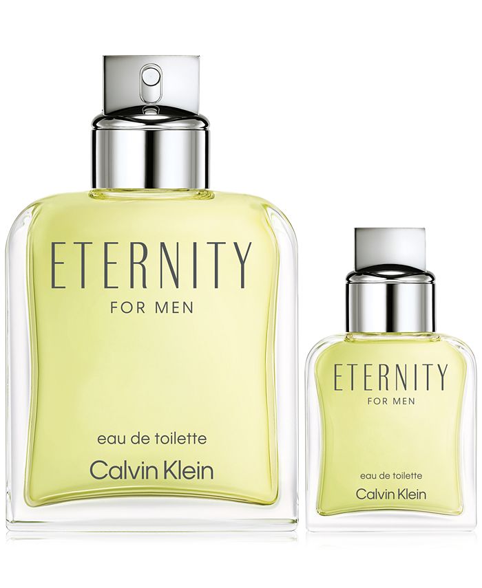 Calvin Klein Men's 2-Pc. Eternity Eau de Toilette Jumbo Gift Set - Macy's