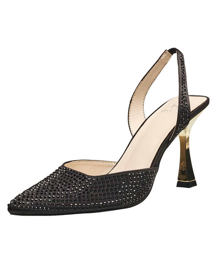French Connection H Halston Women's Hawaii Embellished Pumps - Macy's