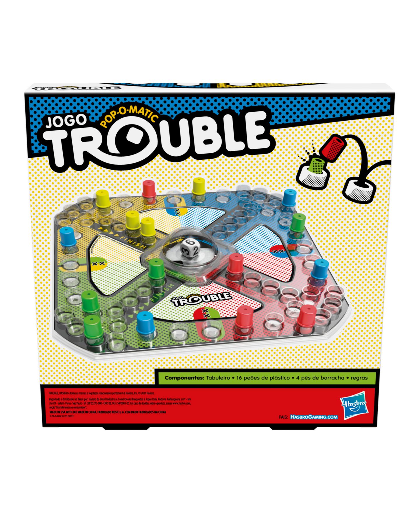 Детская игрушка Hasbro Trouble Game — фото 4
