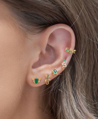 Women's Emerald Rainforest Stud Set