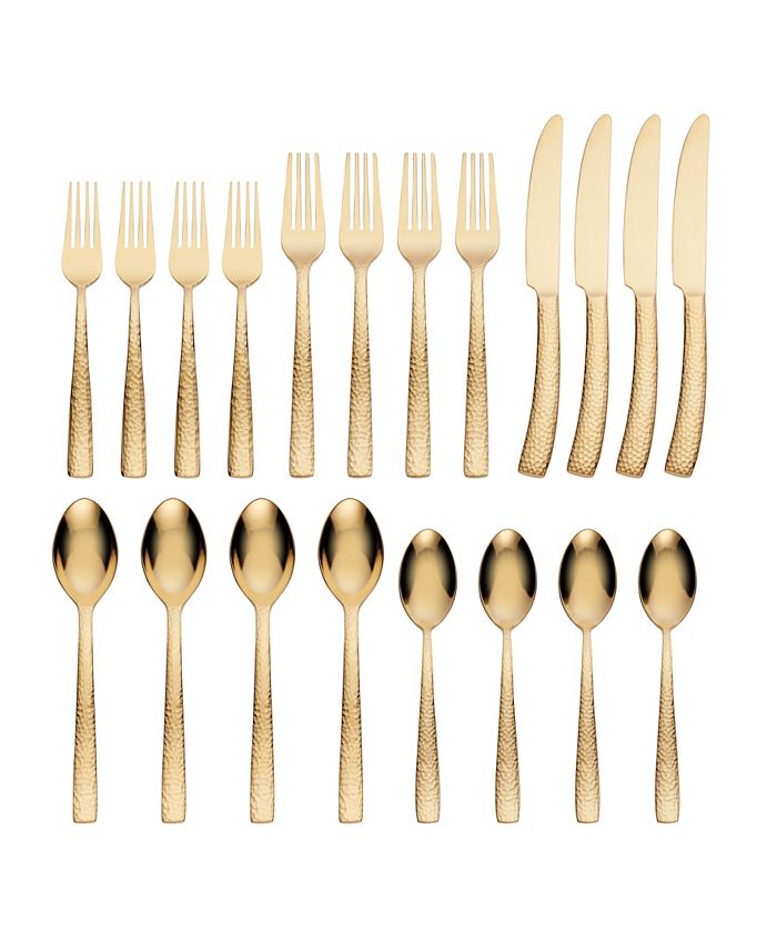 Baby/Toddler Hammered Flatware Set - For Small Hands