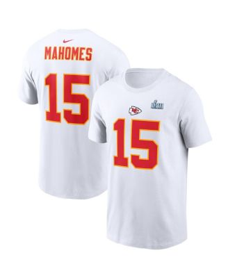 Men's Nike Patrick Mahomes Red Kansas City Chiefs Super Bowl LVII Patch  Game Jersey