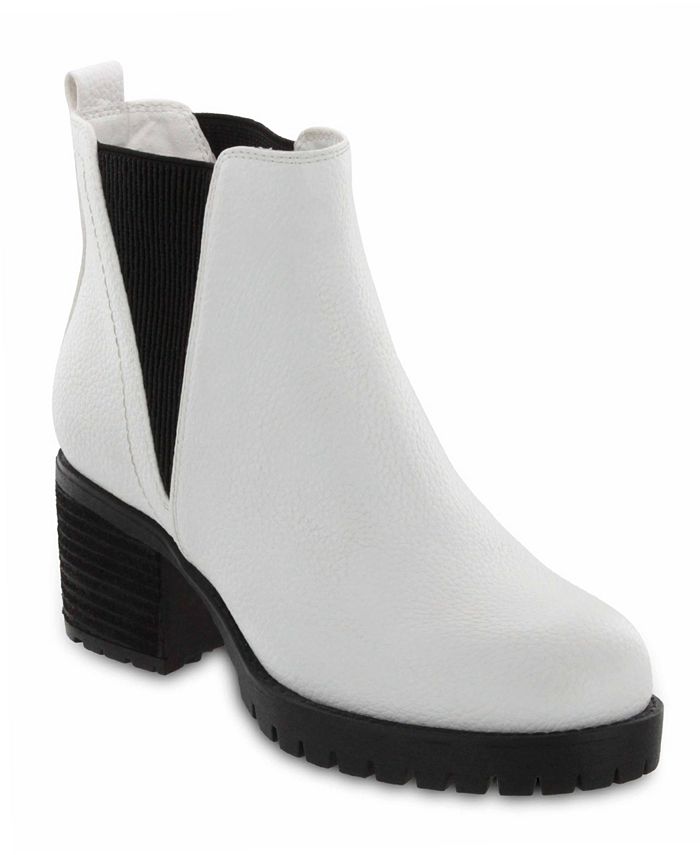 Mia white clearance booties