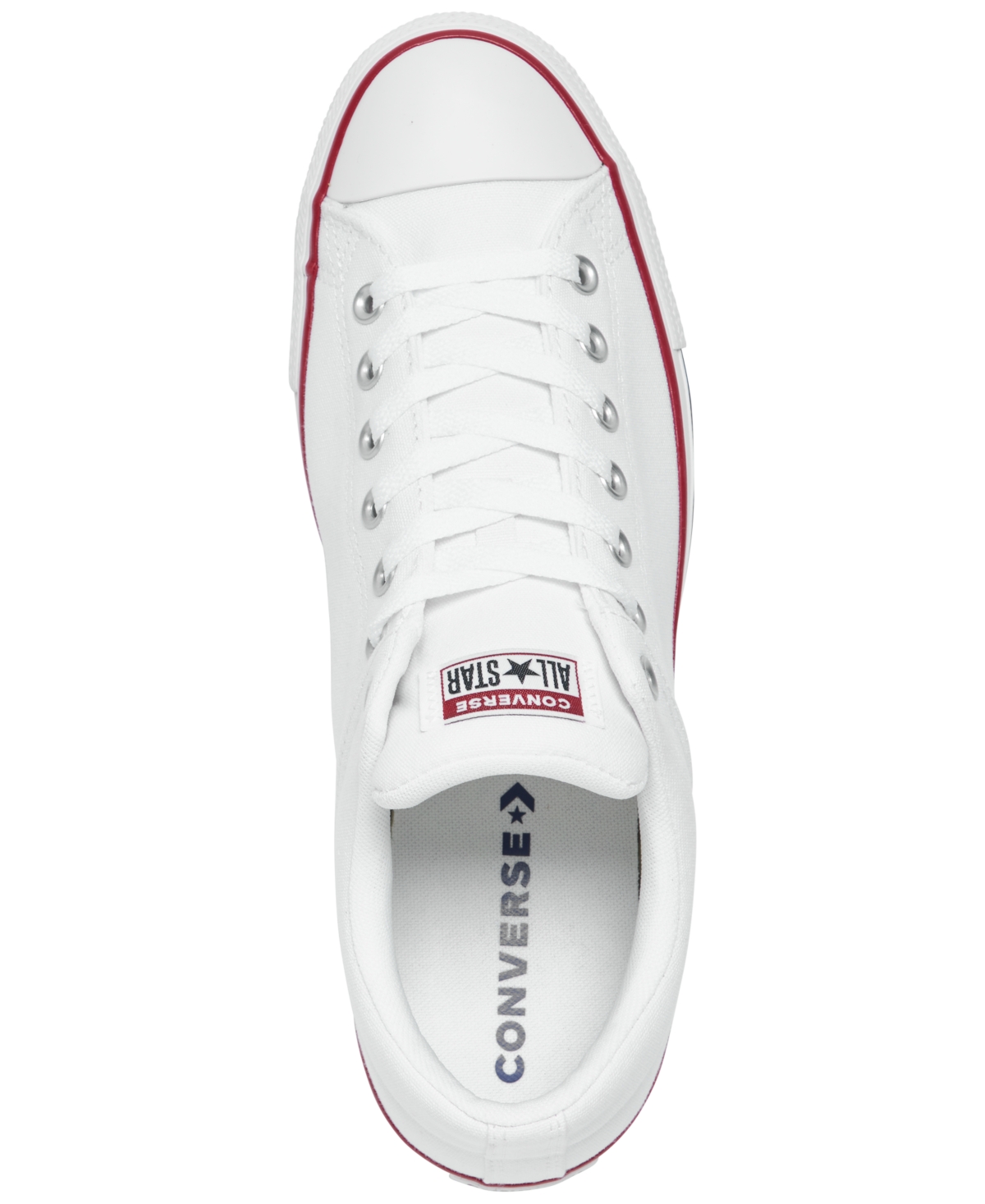 Converse Men's Chuck Taylor All Star High Street Low Casual Sneakers from Finish Line - Garnet, Natural