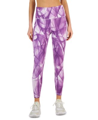 ID Ideology - Women's Swirling Smoke 7/8 Leggings, Regular & Petite