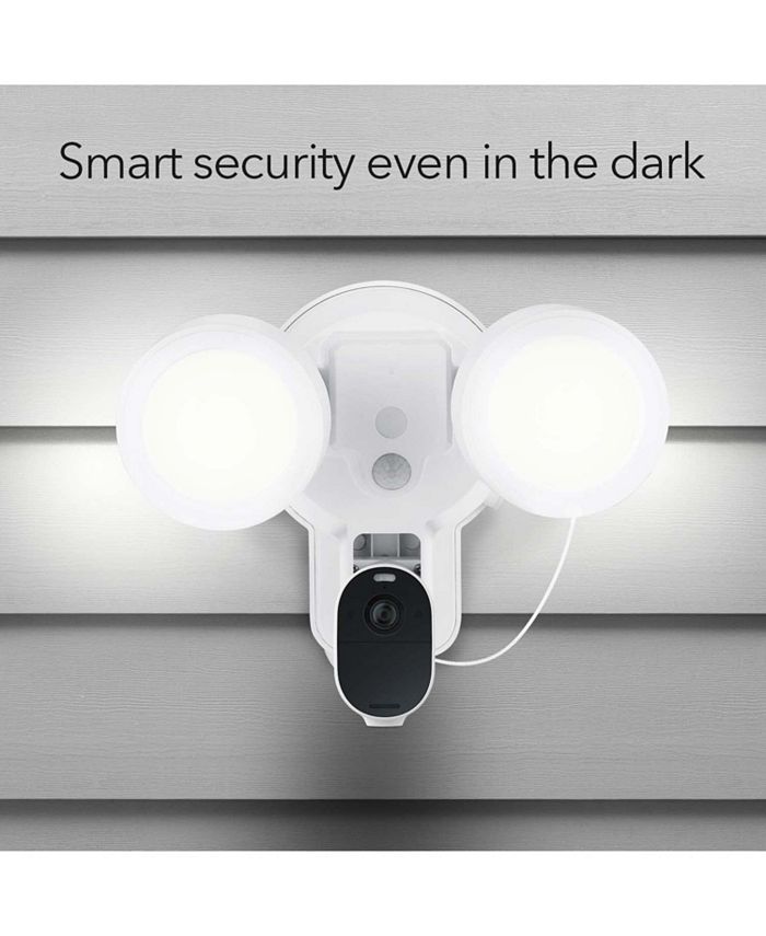 Wasserstein 3in1 Wired Smart Flood Light, Charger and Mount