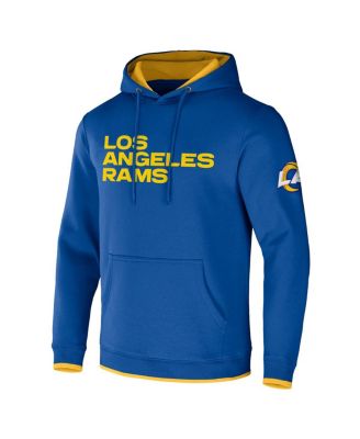 Men's NFL x Darius Rucker Collection by Royal Los Angeles Rams Pullover Hoodie