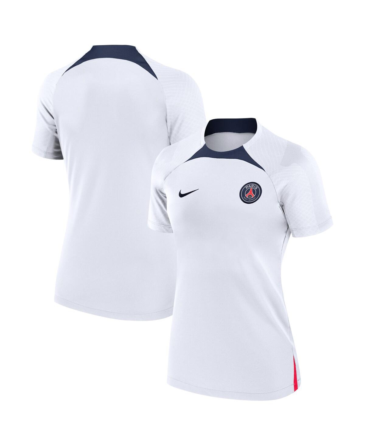 Nike Women's  White Paris Saint-germain 2022/23 Strike Performance Top In White