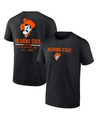 Men's Fanatics Black Oklahoma State Cowboys Game Day 2-Hit T-shirt - Macy's