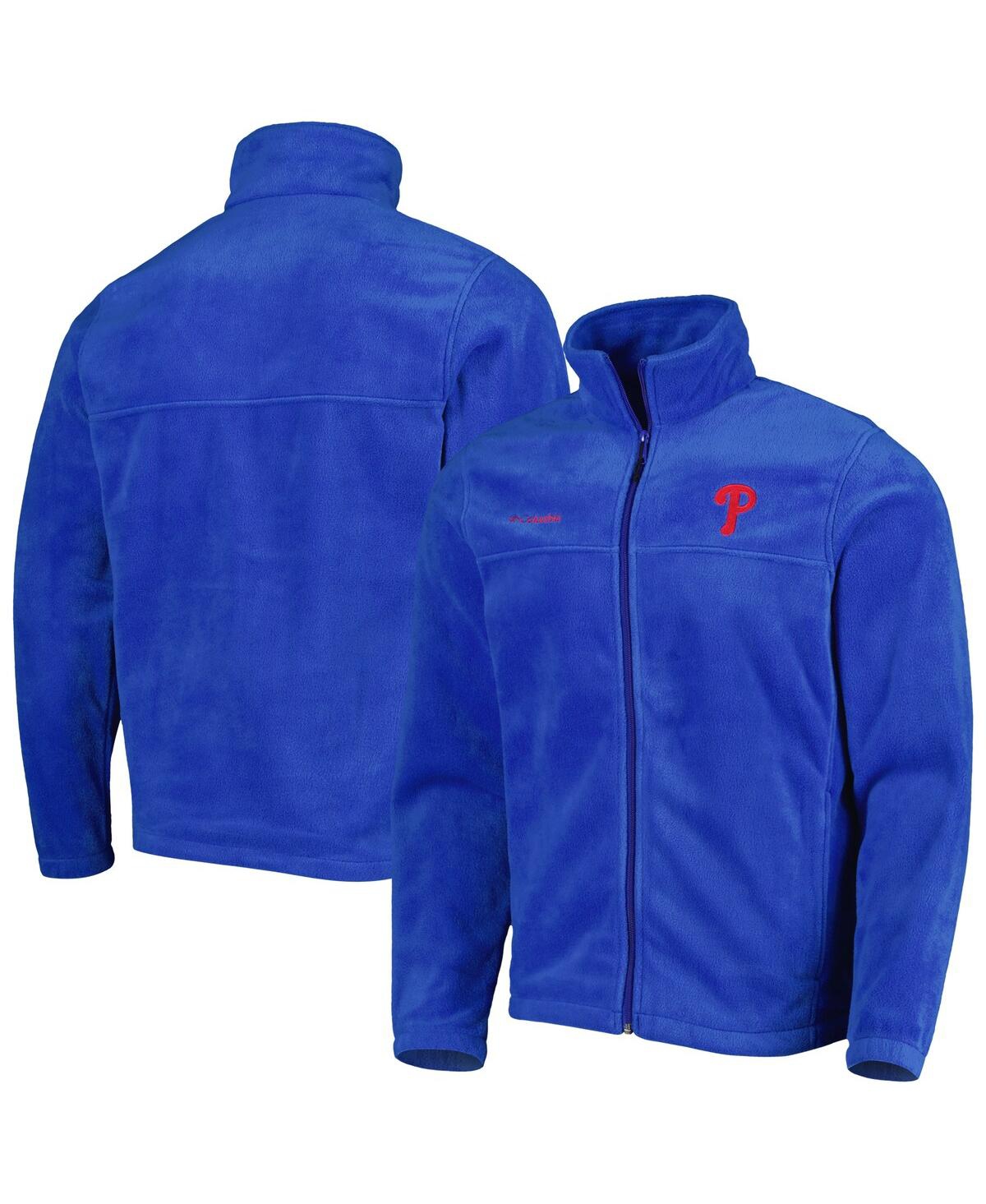 Men's ColumbiaPhiladelphia Phillies Steens Mountain Full-Zip Jacket - Royal