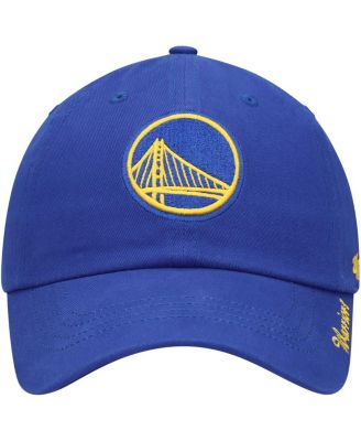 Women's Royal Golden State Warriors Miata Clean Up Logo Adjustable Hat