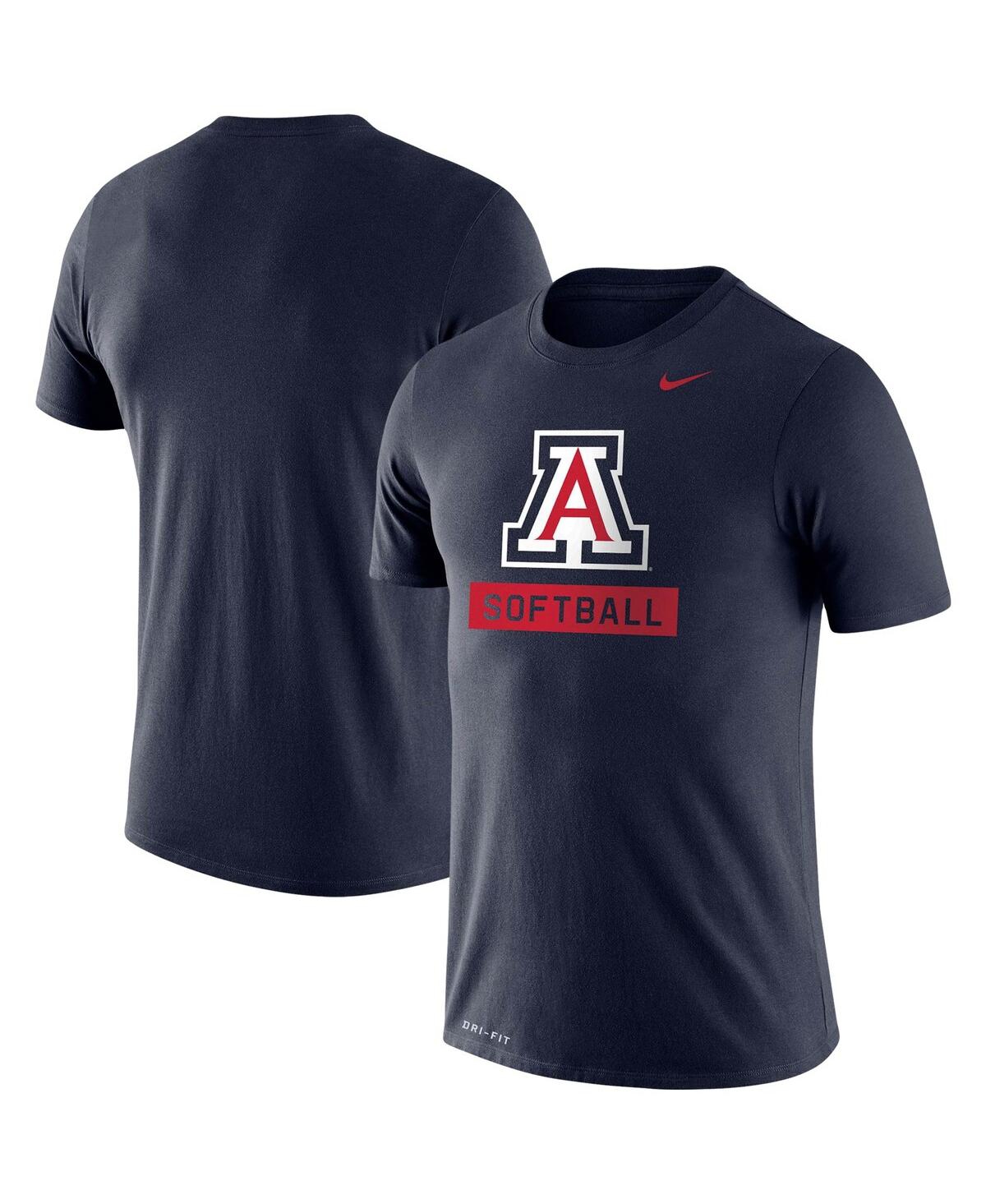 Men's NikeArizona Wildcats Softball Drop Legend Performance T-shirt - Navy