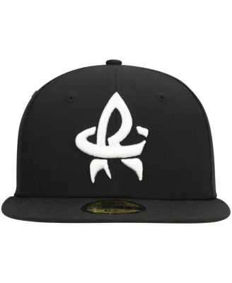 Men's Black Rocket City Trash Pandas Authentic Collection Team Alternate 59FIFTY Fitted Hat