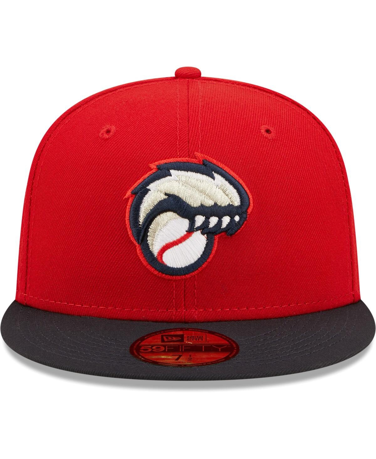 Men's New EraNew Hampshire Fisher Cats Authentic Collection Team Alternate 59FIFTY Fitted Hat - Red