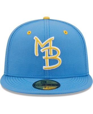 Men's Royal Myrtle Beach Pelicans Authentic Collection Team Home 59FIFTY Fitted Hat