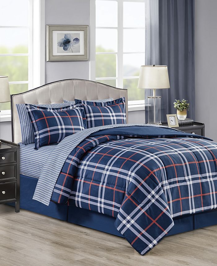 Sunham Grayson 8-Pc. Comforter Sets, Created for Macy's - Macy's
