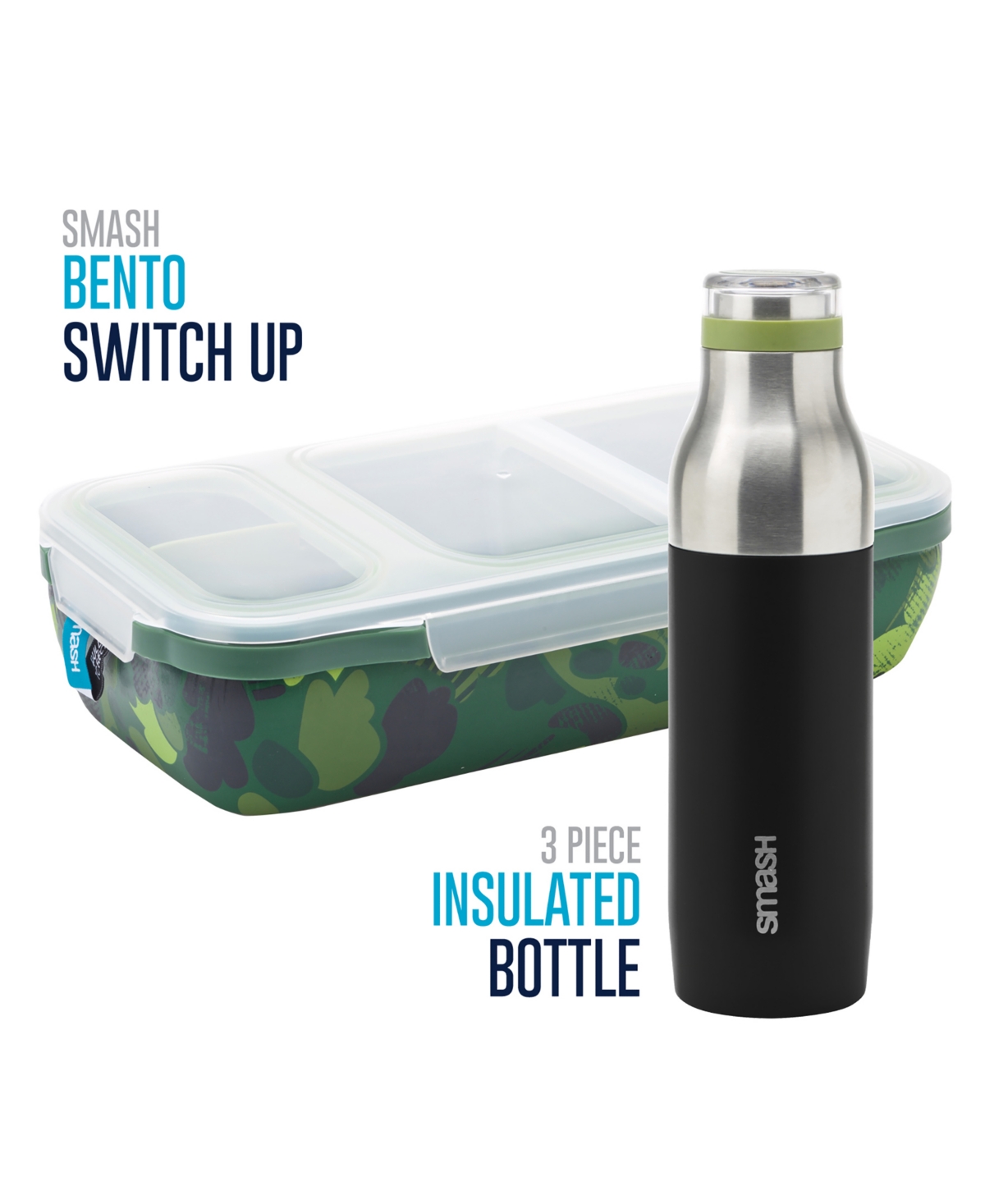 Smash Leak Resistant Lunch 2 Piece Kit In Camouflage