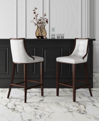 Fifth Avenue Leatherette Upholstered Barstool