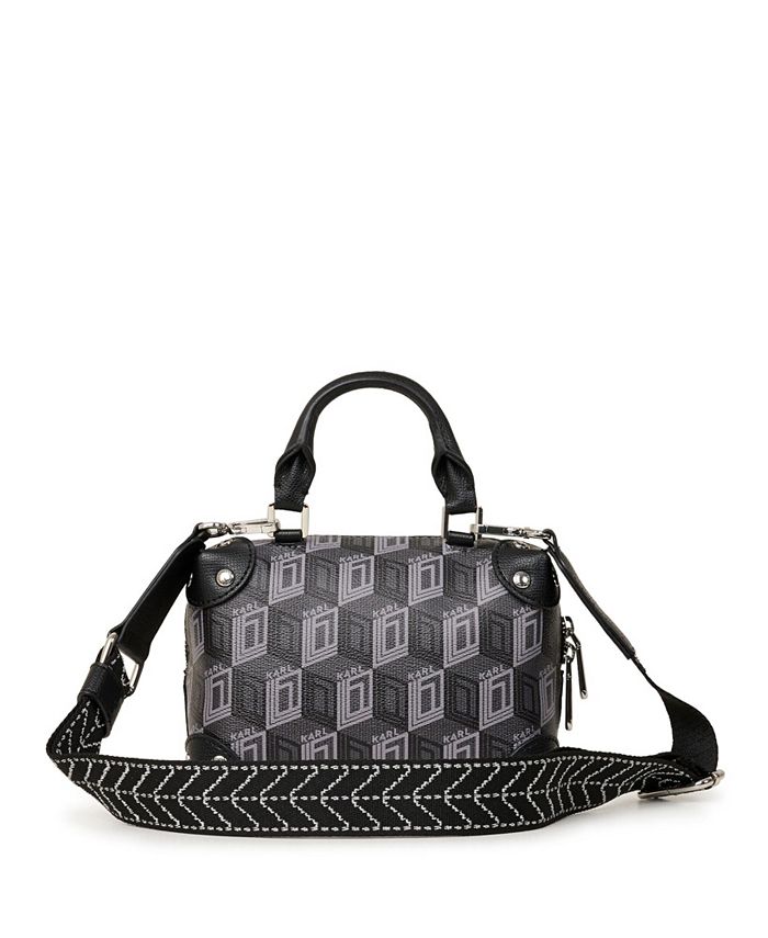 KARL LAGERFELD PARIS Small Monogram Valette Crossbody Bag Macy's