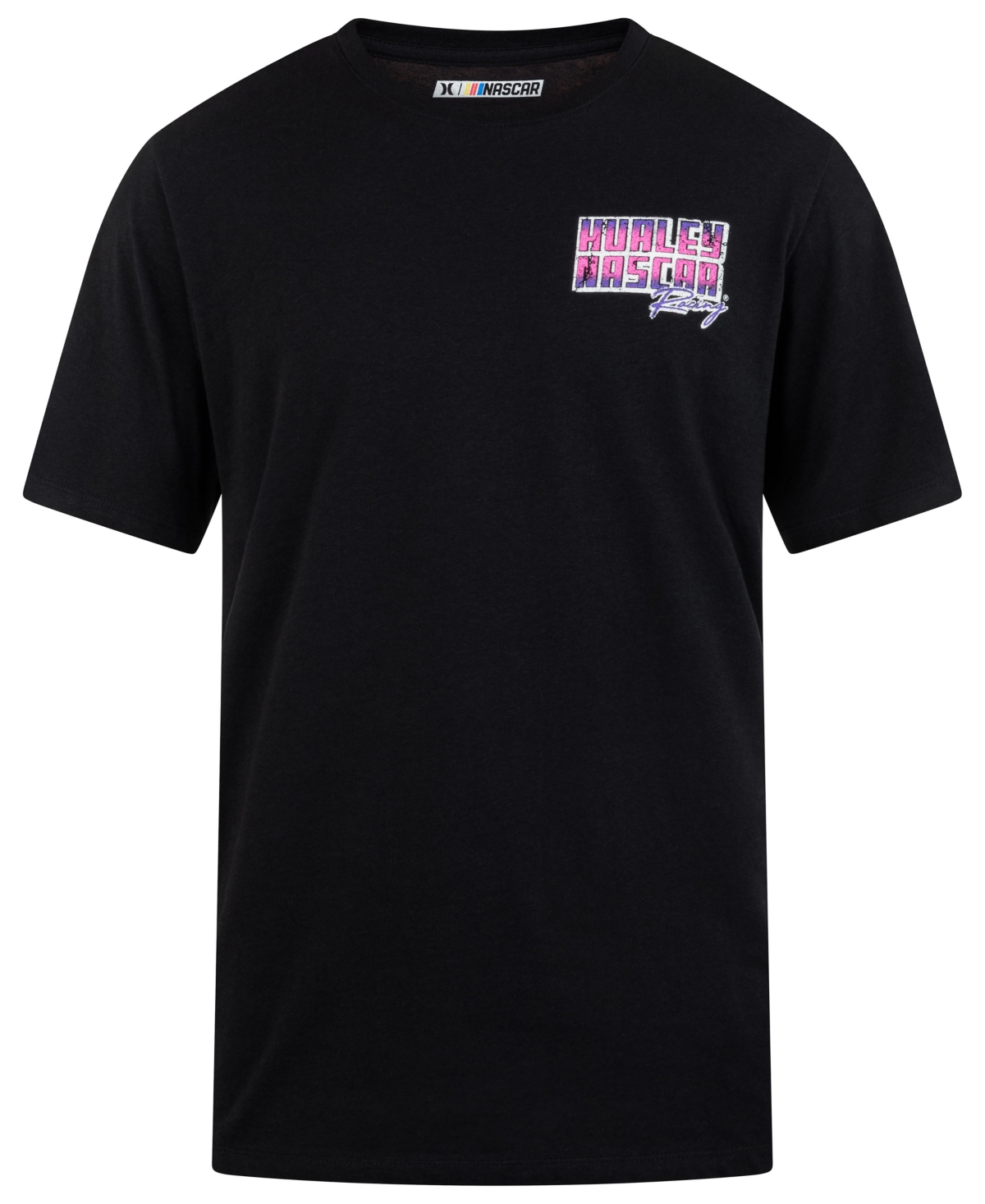 Hurley Men's Nascar Everyday Faster Short Sleeve T-shirt In Black
