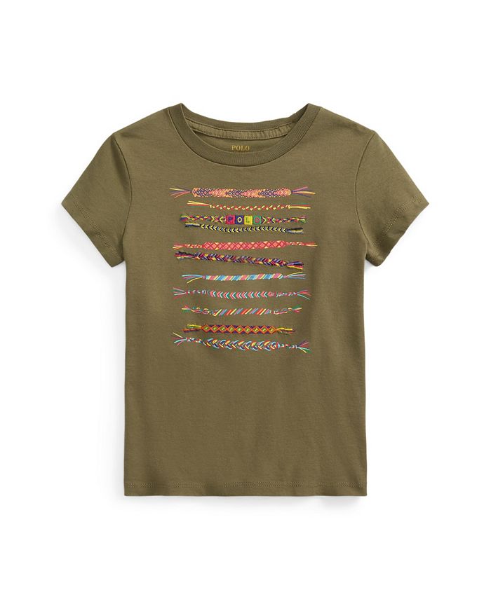 Polo Ralph Lauren Toddler and Little Girls Cotton Jersey Graphic T
