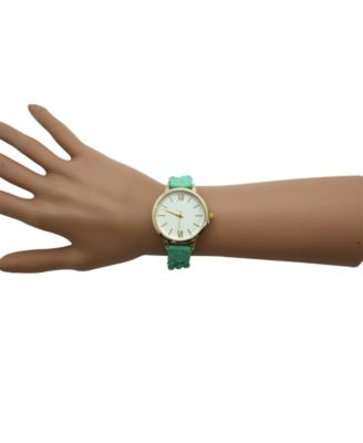 Soft Leather Braided Women Watch