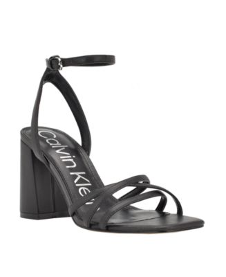 Calvin klein sandal heels best sale