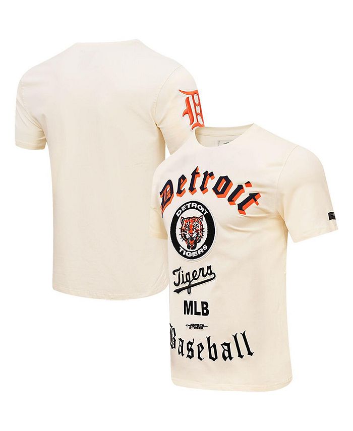 Pro Standard Men's Cream Detroit Tigers Cooperstown Collection Old