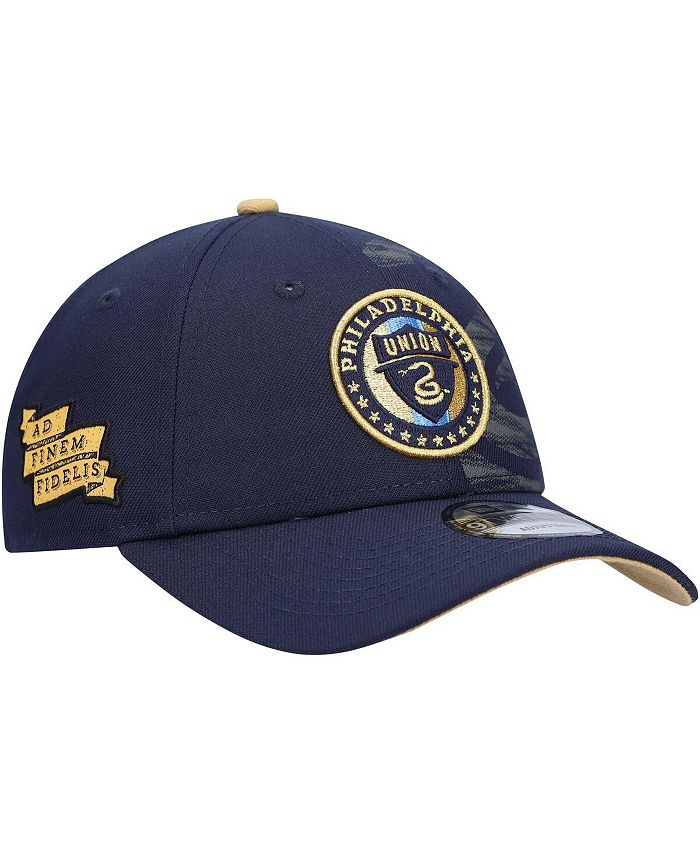 New Era Men's Navy Philadelphia Union Jersey Hook Logo 9Twenty