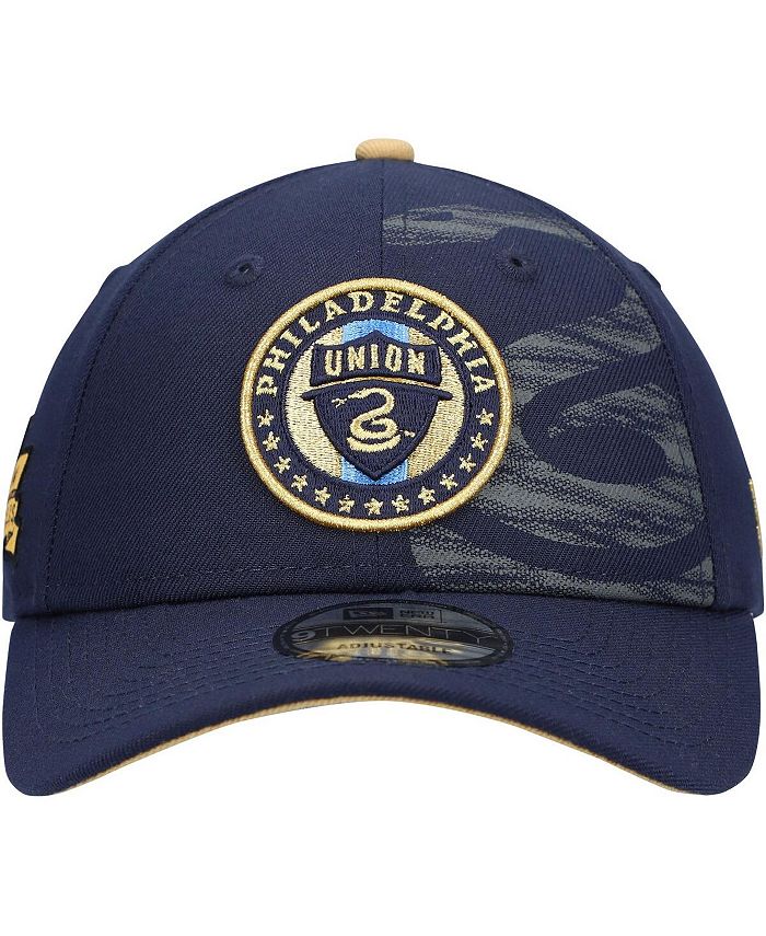 New Era Men's Navy Philadelphia Union Jersey Hook Logo 9Twenty