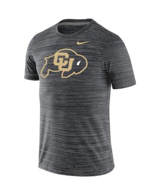 Men's Black Colorado Buffaloes Big and Tall Velocity Performance T-shirt